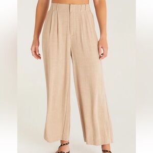 Z Supply Farrah Pant Warm Sand Medium NWT